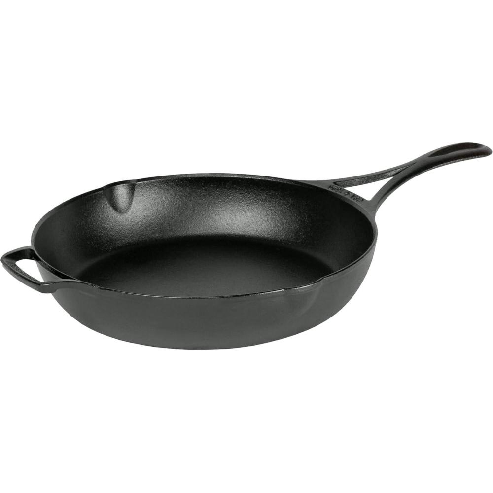 imageLodge Blacklock 12 Triple Seasoned Cast Iron Skillet  Lightweight  Easy Cleanup  Premium Cookware1025 Pack of 1