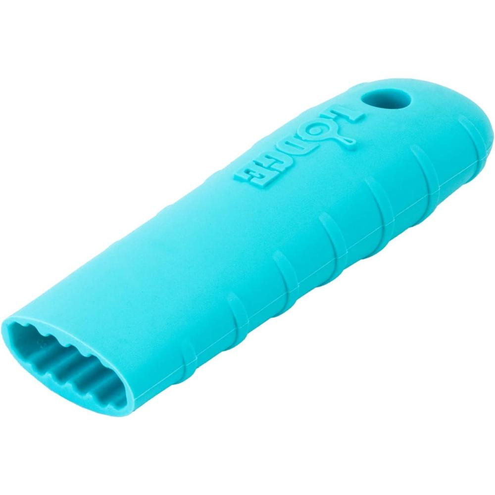 imageLodge Bold Silicone Hot Handle Holder  Dishwasher Safe Hot Handle Holder Upgraded Design for Lodge Bold Products Only  Heat Protection Up to 450  Electric Blue