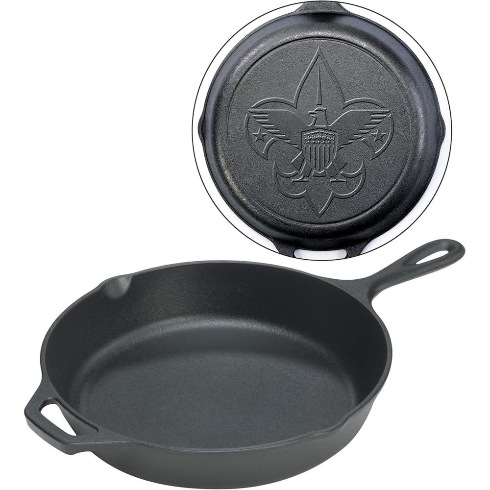 imageLodge Boy Scouts of America PreSeasoned 12Inch Skillet