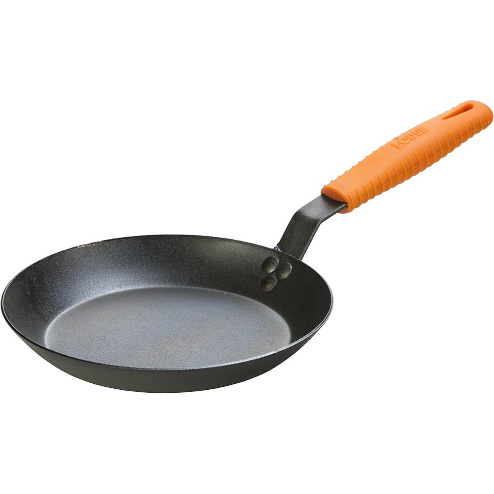 imageLodge Manufacturing Company carbon steel skillet BlackOrange 12Inch10 Inch