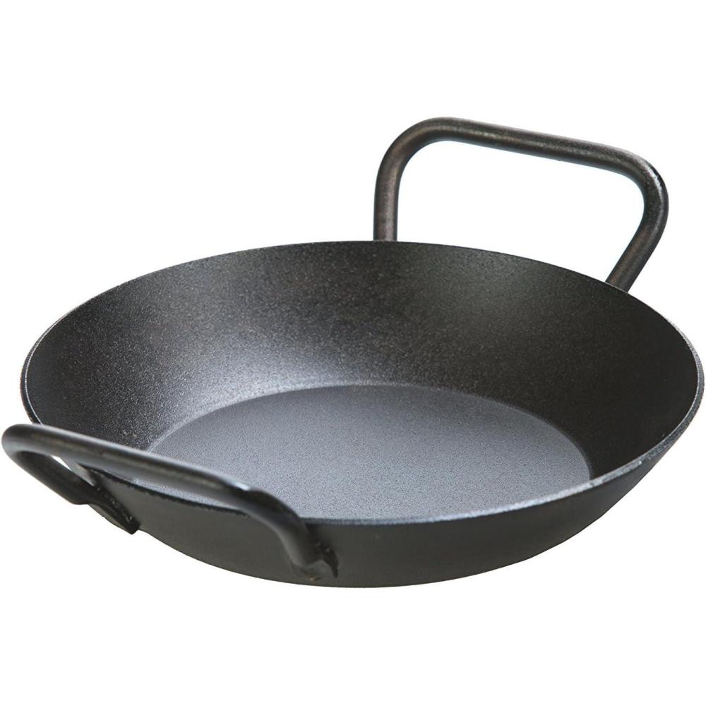 imageLodge PreSeasoned Carbon Steel Skillet  Use in the Oven on the Stove on the Grill or Over a Campfire  15 Inch8 Inch