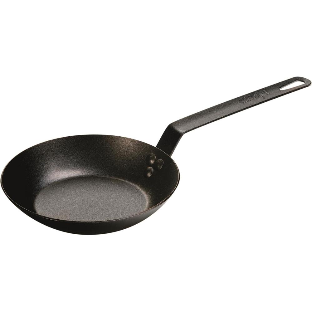 imageLodge PreSeasoned Carbon Steel Skillet  Use in the Oven on the Stove on the Grill or Over a Campfire  8 Inch8 Inch