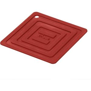 LODGE Black Silicone Pot Holder, 1 EA(Red)