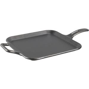 Lodge BOLD 12 Inch Seasoned Cast Iron Square Griddle, Design-Forward Cookware(Square Griddle)