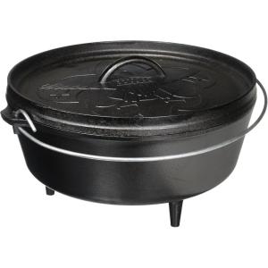 Lodge Boy Scouts of America Cast Iron Camp Dutch Oven, Pre-Seasoned, 6-Quart(6 Quart)