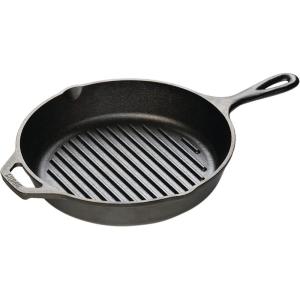 Lodge Cast Iron Grill Pan, 10.25-inch(10.25 Inch)