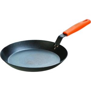 Lodge Manufacturing Company carbon steel skillet, Black/Orange, 12-Inch(12 Inch)