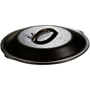 Lodge Pre-Seasoned Cast Iron Lid – Cast Iron Lid for Skillet, Grill Pan, Griddle, and Dutch Oven – 8 Inch(9 Inch)