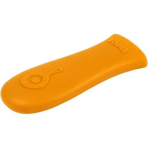 Lodge Silicone Hot Handle Holder – Dishwasher Safe Hot Handle Holder Designed for Lodge Cast Iron Skillets 9 Inches+ w/Keyhole Handle – Reusable Heat Protection Up to 500° – Red(Orange)