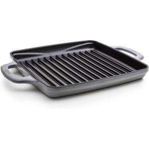 Lodge USA Enamel 11 Inch Grill Pan, Blue(Moonstruck)