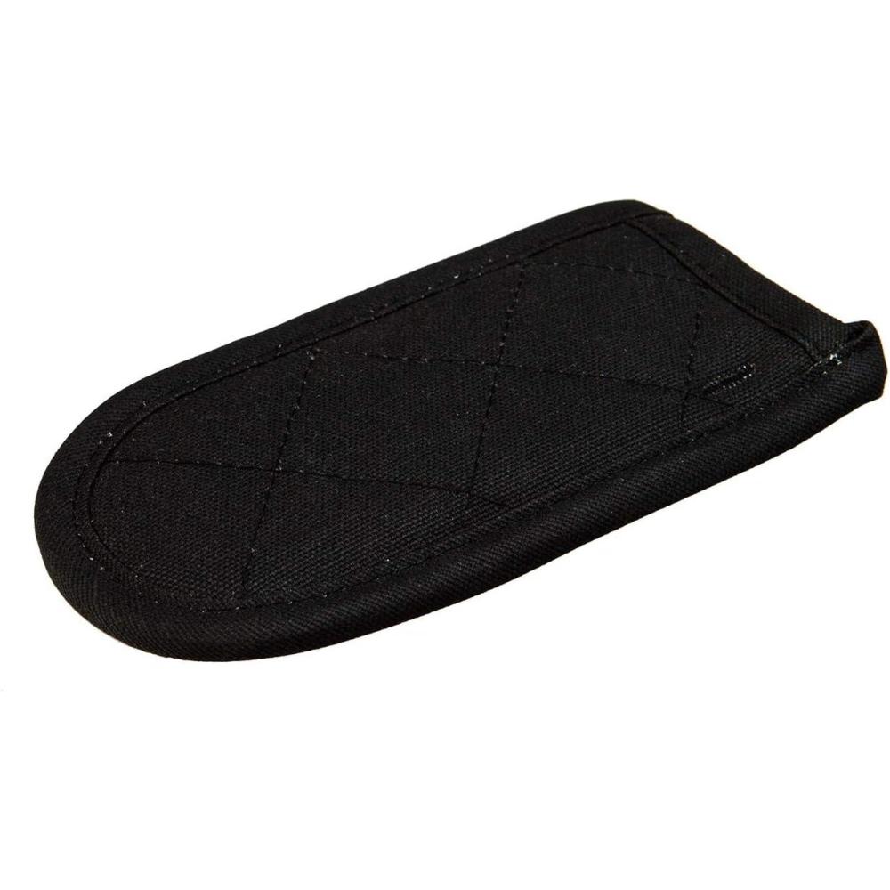 imageLodge Fabric Hot Handle Holder Pack of 1  Machine Washable Hot Handle Holder Designed for Traditional Lodge Cast Iron Products  Reusable Heat Protection Up to 450  Black