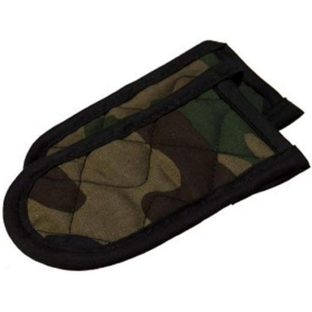 imageLodge Fabric Hot Handle Holder Pack of 2  Machine Washable Hot Handle Holder Designed for Traditional Lodge Cast Iron Products  Reusable Heat Protection Up to 350  Camo