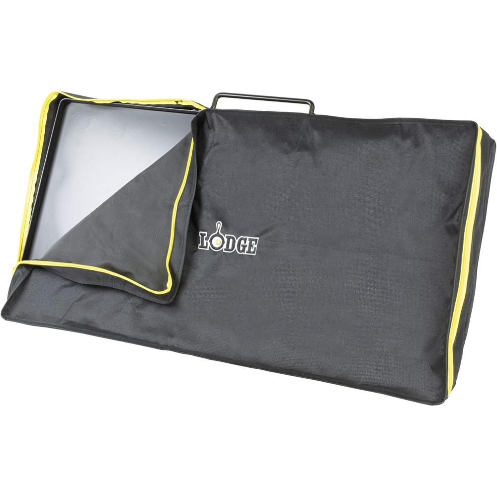 imageLodge Outdoor Camp Cooking Table Tote Bag  Durable WeatherResistant Table Tote Bag with Handle  Black