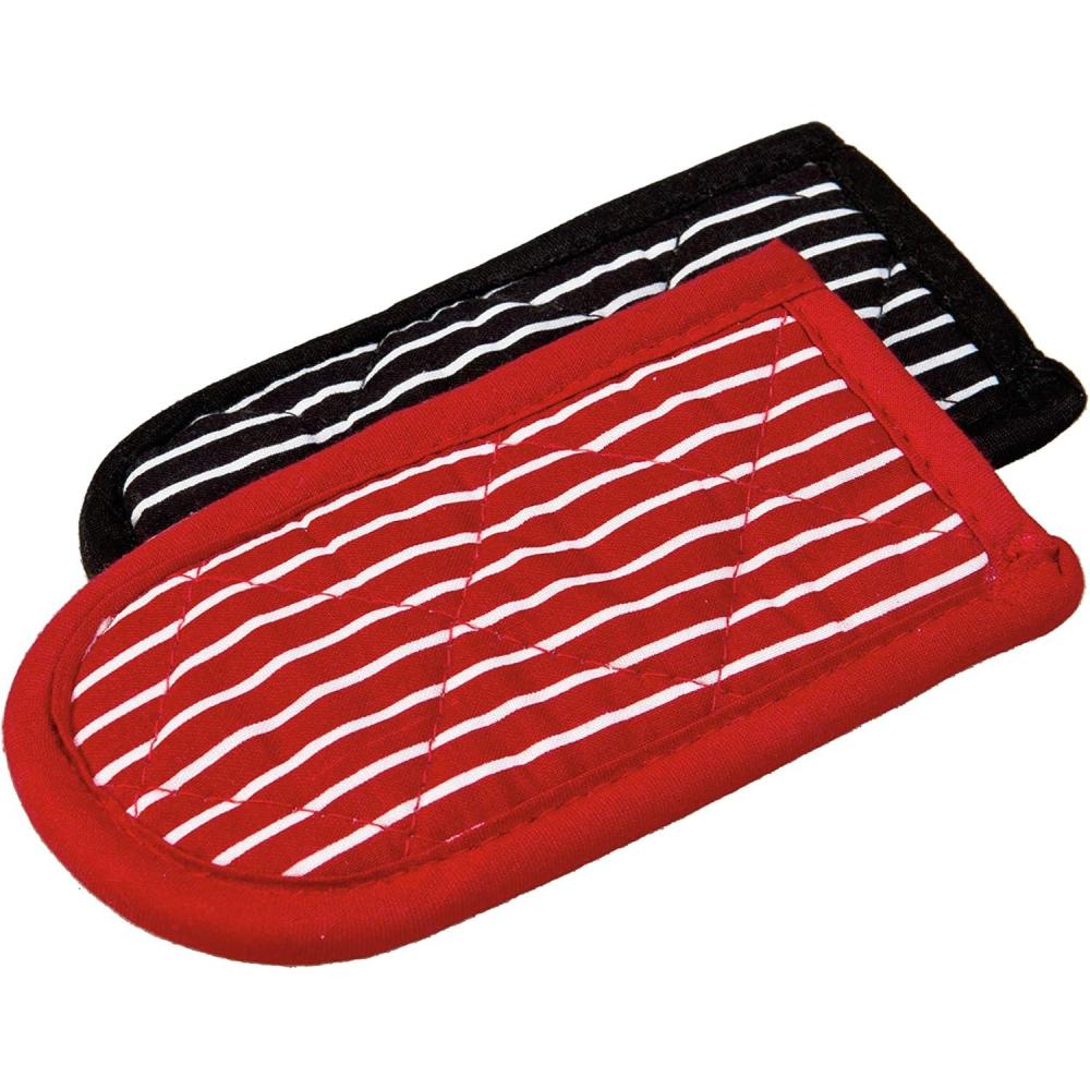 imageLodge Striped Hot Handle HoldersMitts Set of 2