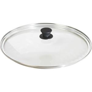 Lodge Round Tempered Glass Lid – Versatile Glass Lid for 15 Inch Skillets, Pans, and Dutch Ovens – Dishwasher Safe and Oven Safe up to 400° – 15 Inch(15 Inch)